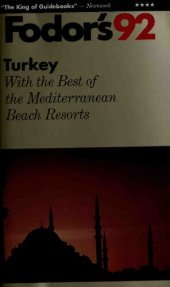 book Fodor's Turkey '92