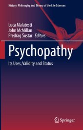 book Psychopathy: Its Uses, Validity and Status