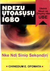 book Ndezu Utoasusu Igbo Nke Ndi Sinio Sekondiri