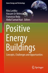 book Positive Energy Buildings: Concepts, Challenges and Opportunities