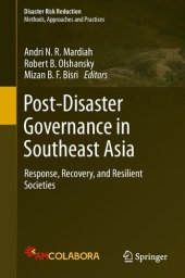 book Post-Disaster Governance in Southeast Asia: Response, Recovery, and Resilient Societies