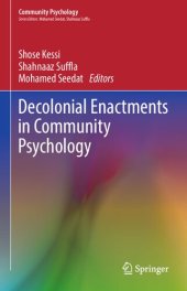 book Decolonial Enactments in Community Psychology: Decoloniality in the Global South