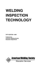 book Welding Inspection Technology by American Welding Society (2008-12-24)