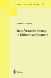 book Transformation Groups in Differential Geometry