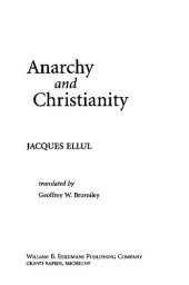 book Anarchy and Christianity