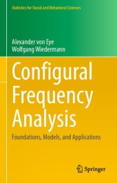 book Configural Frequency Analysis: Foundations, Models, and Applications