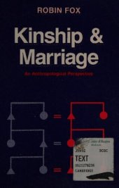 book Kinship and Marriage: An Anthropological Perspective