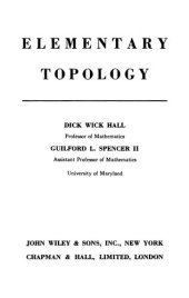 book Elementary Topology