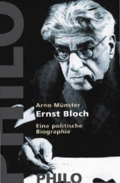 book Ernst Bloch. Eine politische Biographie