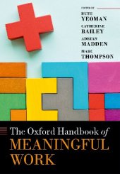 book The Oxford Handbook of Meaningful Work