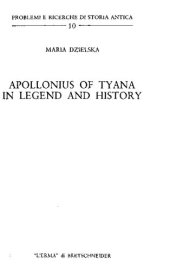 book Apollonius of Tyana in Legend and History