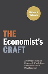 book The Economist’s Craft: An Introduction to Research, Publishing, and Professional Development