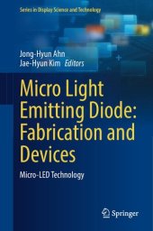 book Micro Light Emitting Diode: Fabrication and Devices: Micro-LED Technology