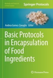 book Basic Protocols in Encapsulation of Food Ingredients