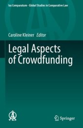 book Legal Aspects of Crowdfunding