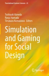 book Simulation and Gaming for Social Design