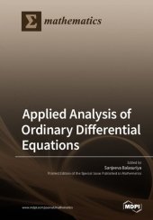 book Applied analysis of ordinary differential equations