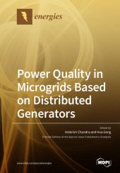 book Power Quality in Microgrids Based on Distributed Generators