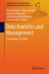 book Data Analytics and Management: Proceedings of ICDAM