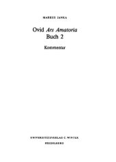 book Ovid: Ars Amatoria. Buch 2, Kommentar