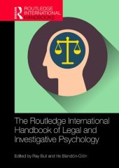 book The Routledge International Handbook of Legal and Investigative Psychology