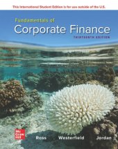 book Fundamentals of Corporate Finance 13th Edition (International Edition), Textbook only