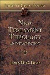 book New Testament Theology: An Introduction