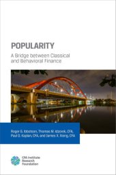 book Popularity: A Bridge between Classical and Behavioral Finance