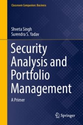 book Security Analysis and Portfolio Management: A Primer