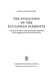 book The evolution of the euclidean elements