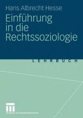 book Einführung in die Rechtssoziologie