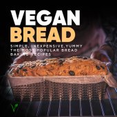 book Vegan Bread Cookbook: Simple, Inexpensive, Yummy – The Most Popular Bread Baking Recipes