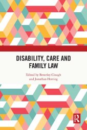 book Disability, Care and Family Law