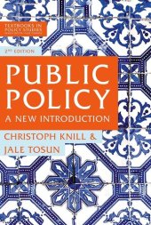 book Public Policy: A New Introduction (Textbooks in Policy Studies)