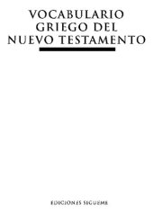 book Vocabulario Griego del Nuevo Testamento