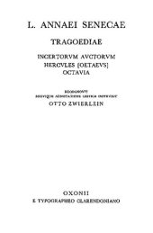 book L. Annaei Senecae Tragoediae Oxonii E typographeo Clarendoniano 19861Oxford Classical Texts  9780198146575