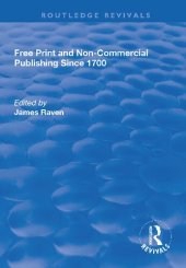 book Free Print and Non-Commercial Publishing Since 1700