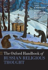 book The Oxford Handbook of Russian Religious Thought