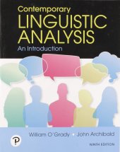 book Contemporary Linguistic Analysis: An Introduction (9th Edition)