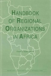 book Handbook of Regional Organizations in Africa