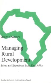 book Managing Rural Development: Ideas And Experience From East Africa