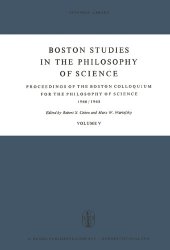 book Boston studies in the philosophy of science