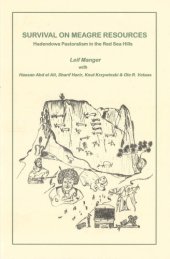 book Survival on Meagre Resources: Hadendowa Pastoralism in the Red Sea Hills