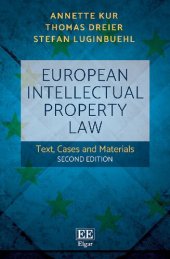 book European Intellectual Property Law: Text, Cases and Materials