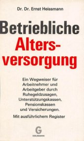 book Betriebliche Altersversorgung