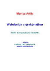 book Webdesign a gyakorlatban