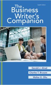 book The Business Writer’s Companion