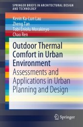 book Outdoor Thermal Comfort in Urban Environment: Assessments and Applications in Urban Planning and Design