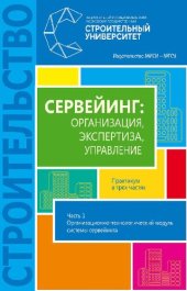 book Сервейинг: организация, экспертиза, управление. В 3 ч. Ч. 1. Организационно-технологический модуль системы сервейинга