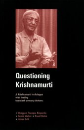 book Questioning Krishnamurti